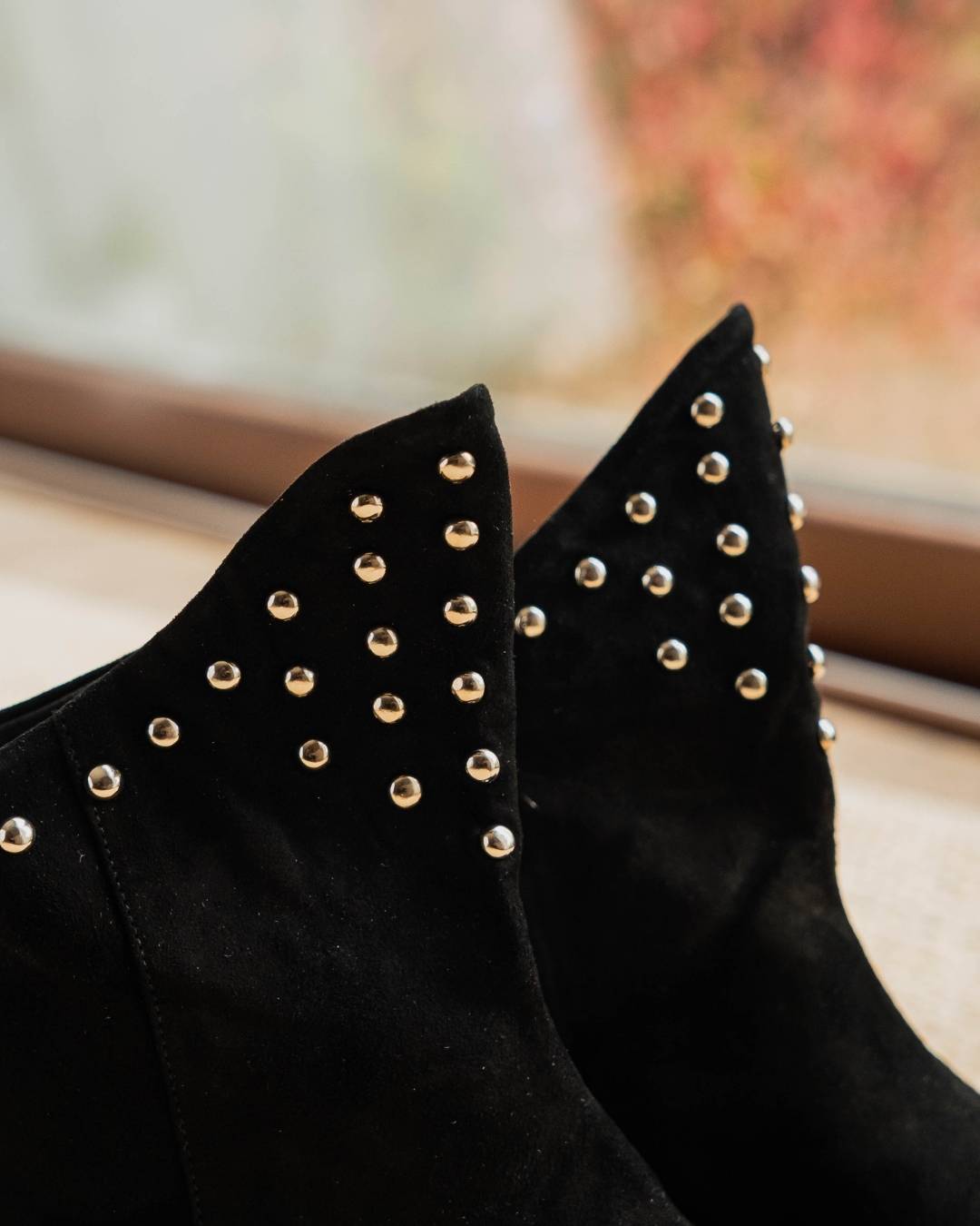 Botas de gamuza negras Modelo Francis