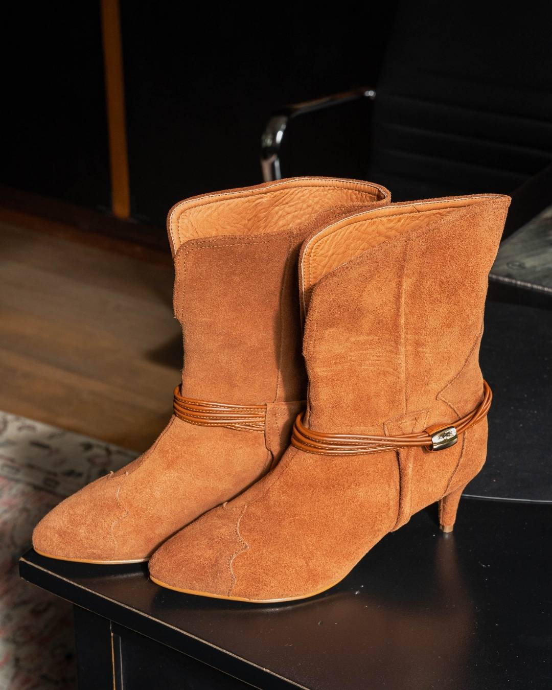 Botas color camel Modelo Soft