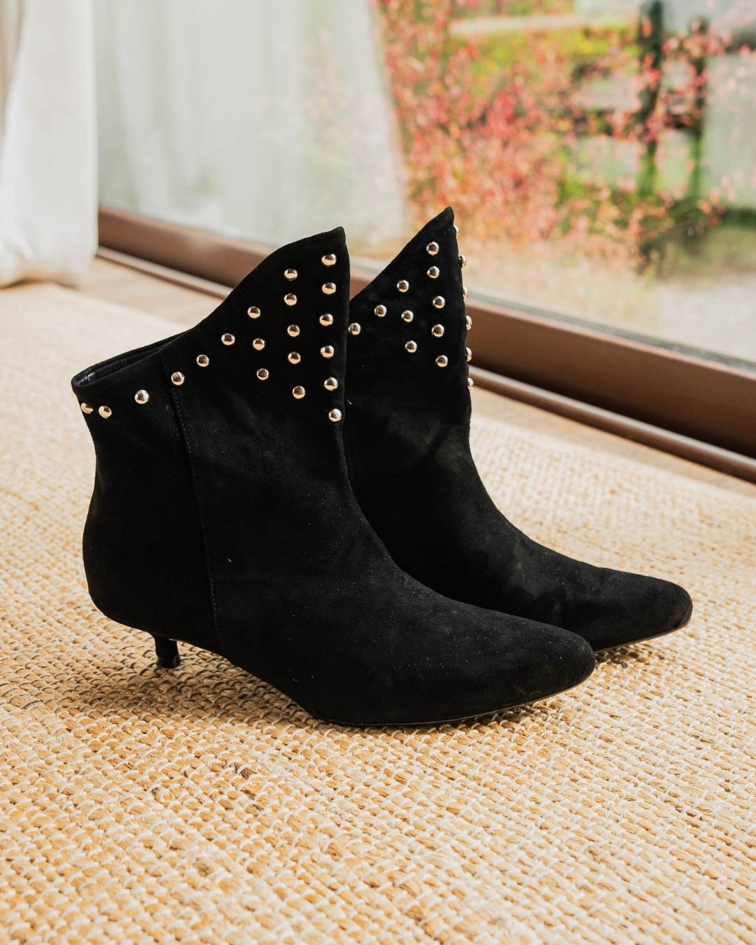 Botas de gamuza negras Modelo Francis