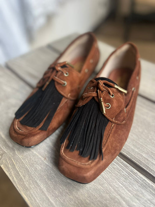 Mocasines Naúticos con Flecos