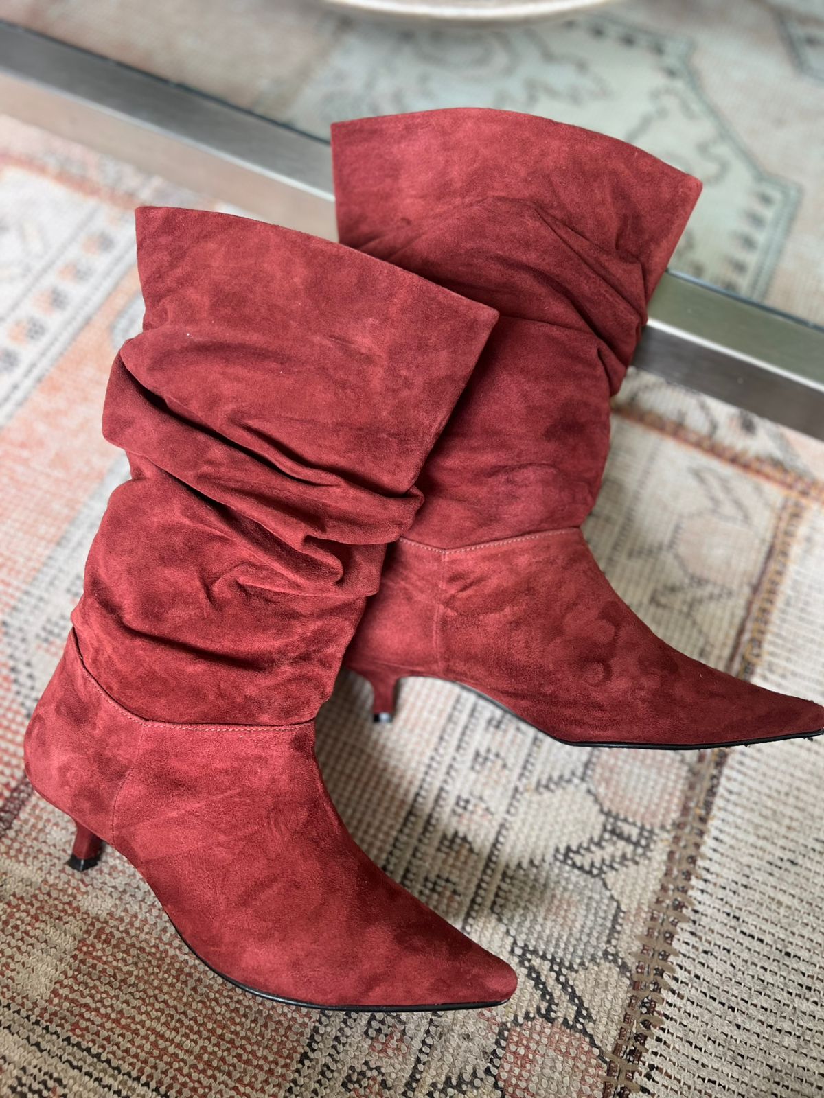 Botas Bordeaux