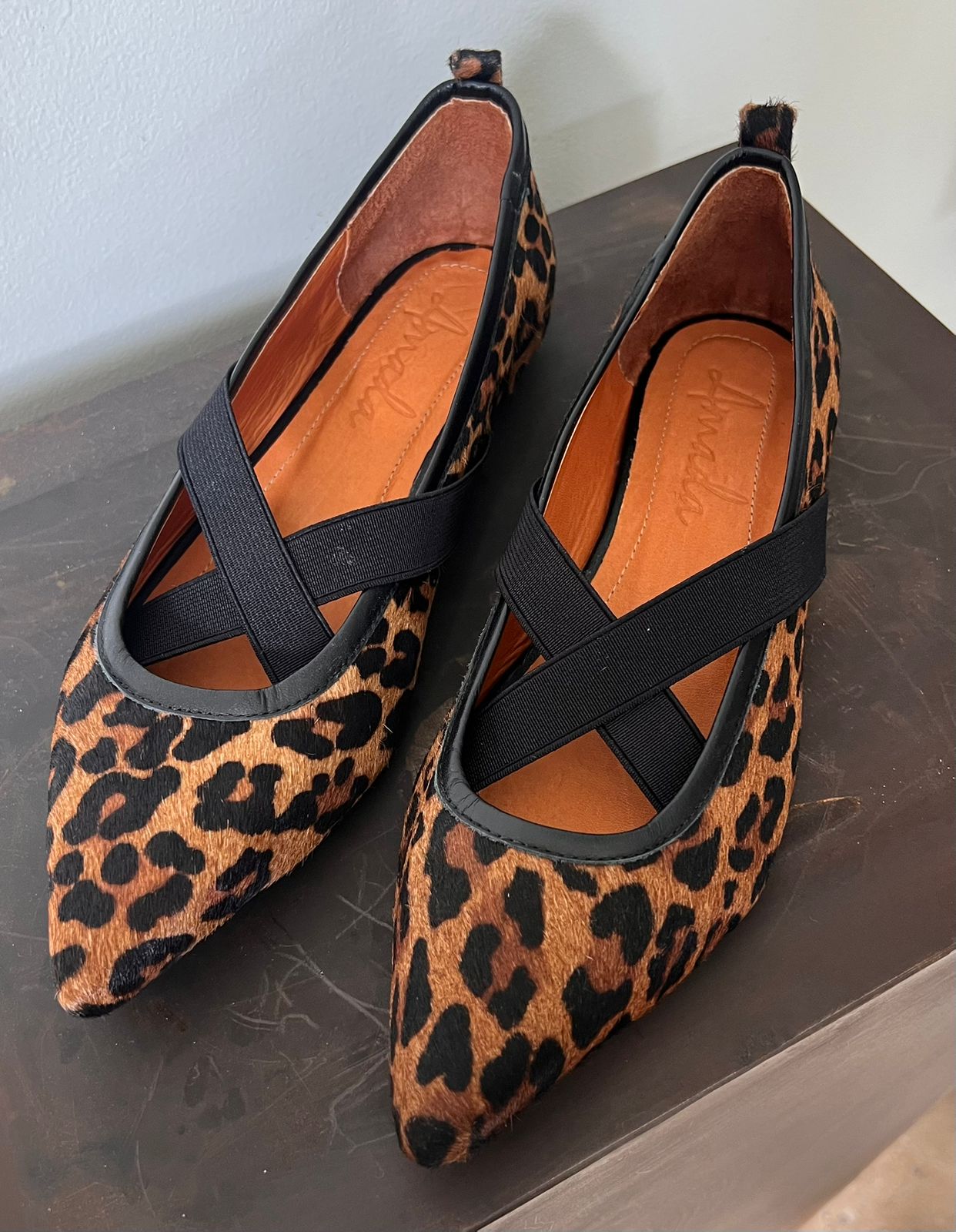 Baleta animal print Celia